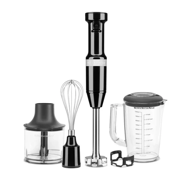 KitchenAid – Kabelgebundener Stabmixer 5KHBV83 – Onyx Black 1