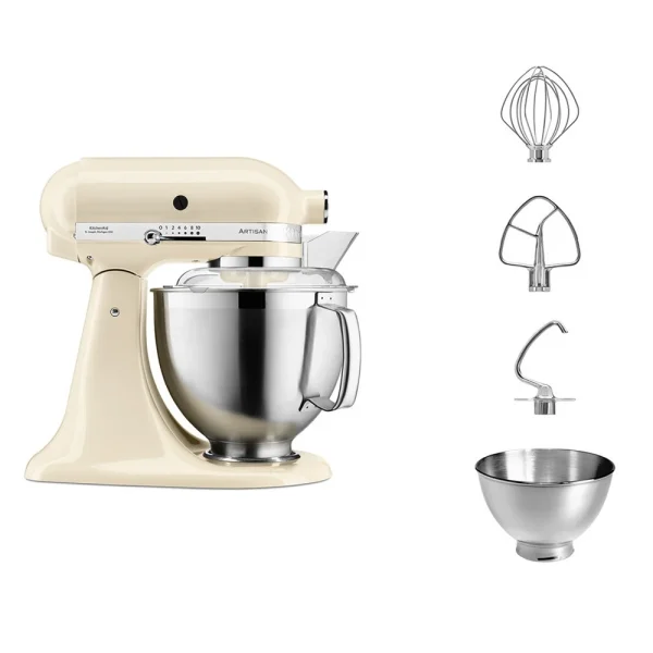 KitchenAid – Artisan Küchenmaschine 5KSM185PS – Crème 3