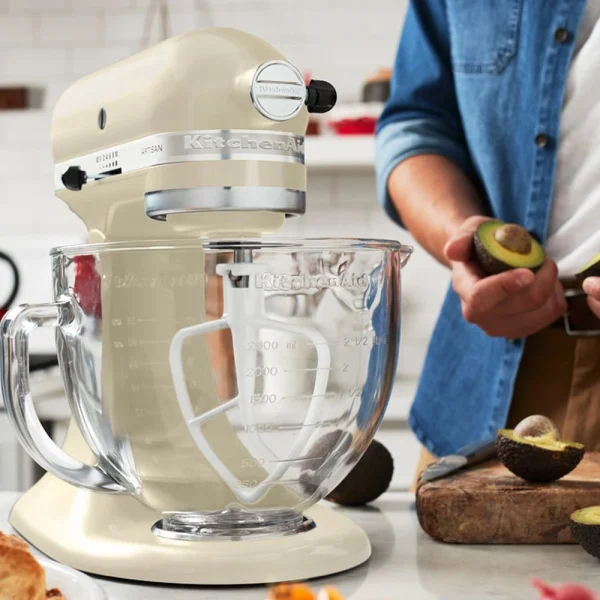 KitchenAid – Artisan Küchenmaschine 5KSM185PS – Crème 5