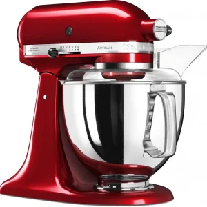 KitchenAid Küchenmaschine ARTISAN 175PS In Liebesapfelrot Mit Gemüseschneider 17