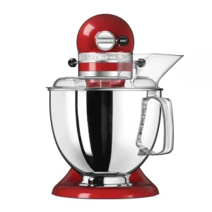 KitchenAid Küchenmaschine ARTISAN 175PS In Empire Rot Mit Fleischwolf Aus Metall 13