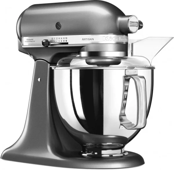 KitchenAid Küchenmaschine ARTISAN 175PS Medallion Silber Kochprofi-Set 9