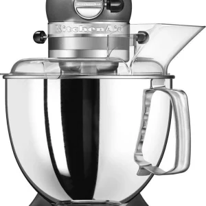 KitchenAid Küchenmaschine ARTISAN 175PS Medallion Silber Kochprofi-Set 20