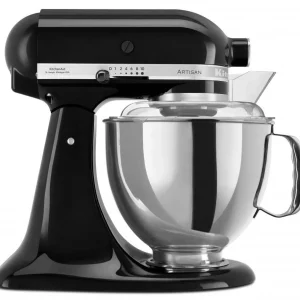 KitchenAid Küchenmaschine ARTISAN 175PS In Onyx Schwarz Mit Fleischwolf Aus Metall 11