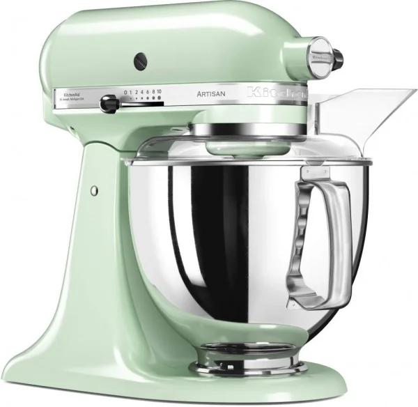 KitchenAid Küchenmaschine ARTISAN 175PS In Pistazie Mit Gemüseschneider 6