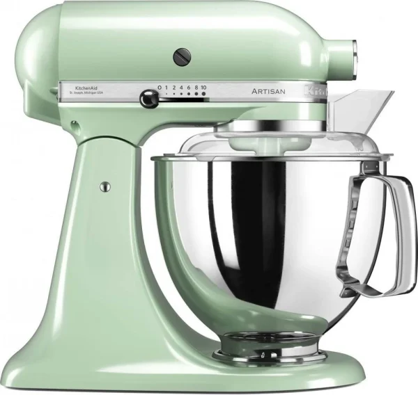 KitchenAid Küchenmaschine ARTISAN 175PS In Pistazie Mit Gemüseschneider 7