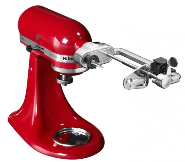 KitchenAid Küchenmaschine ARTISAN 175PS In Empire Rot Mit Spiralschneider 4