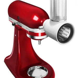 KitchenAid Küchenmaschine ARTISAN 175PS In Empire Rot Mit Gemüseschneider 17