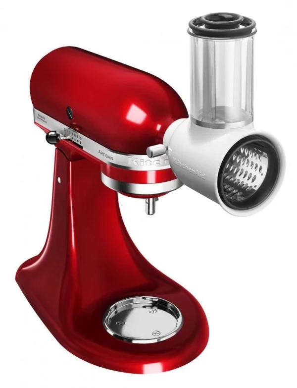 KitchenAid Küchenmaschine ARTISAN 175PS In Empire Rot Mit Gemüseschneider 6