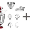 KitchenAid Küchenmaschine ARTISAN 175PS In Empire Rot Mit Spiralschneider 11