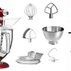 KitchenAid Küchenmaschine ARTISAN 175PS In Liebesapfelrot Mit Fleischwolf Aus Metall 11