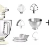 KitchenAid Küchenmaschine ARTISAN 175PS Creme Backprofi-Set 16