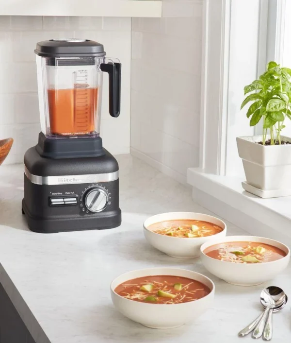 KitchenAid ARTISAN Power Plus Blender In Gusseisen Schwarz 9