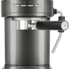 KitchenAid Halbautomatische Espressomaschine ARTISAN In Medallion Silber 11