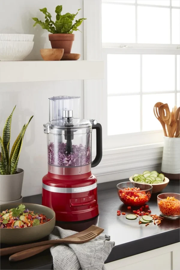 KitchenAid Food Processor 3,1L In Empire Rot 8