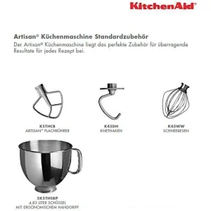 KitchenAid Küchenmaschine ARTISAN 175PS In Onyx Schwarz , 4,8 L 11