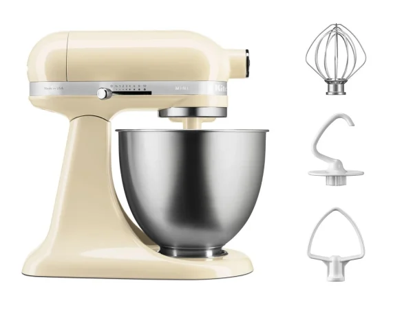 KitchenAid Mini-Küchenmaschine In Creme, 3,3 L 4