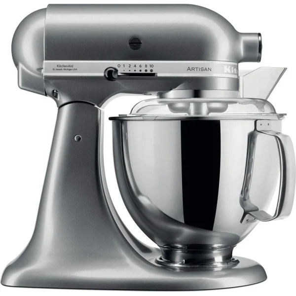 KitchenAid Küchenmaschine ARTISAN 175PS Kontur Silber Kochprofi-Set 5