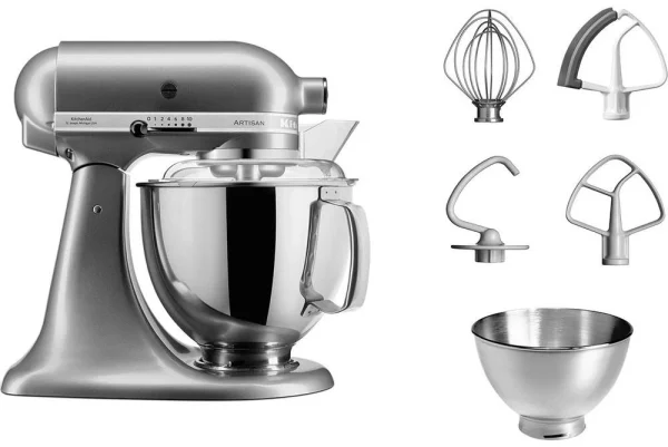 KitchenAid Küchenmaschine ARTISAN 175PS In Kontur Silber, 4,8 L 1